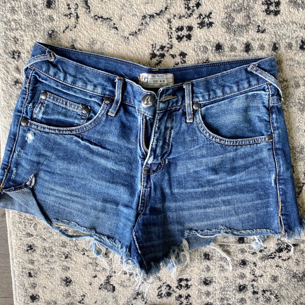 Free people shorts size 26